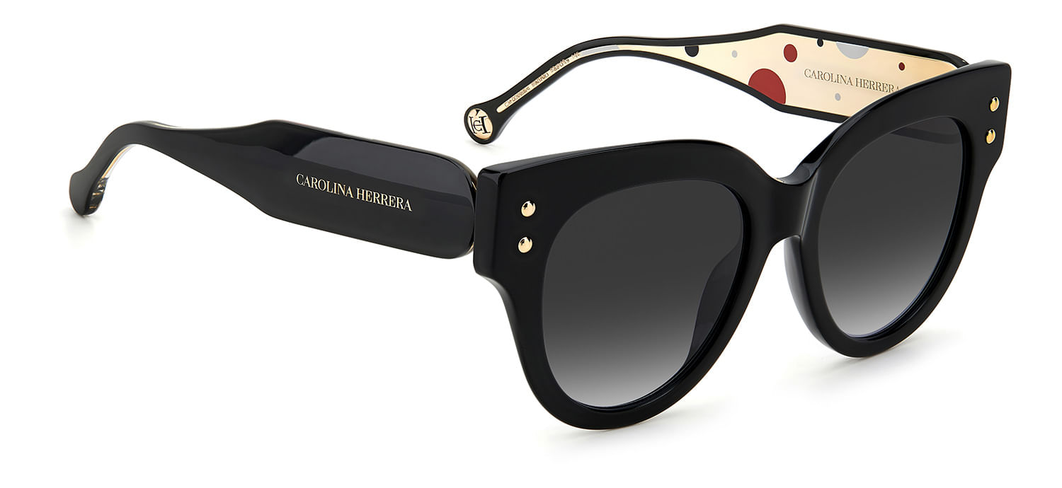 Lentes De Sol Para Mujer Carolina Herrera Ch 0008 S Negro Devlyn