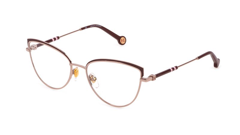 Lentes Oft lmicos Para Mujer Carolina Herrera Vhe185 Morado Oro Devlyn