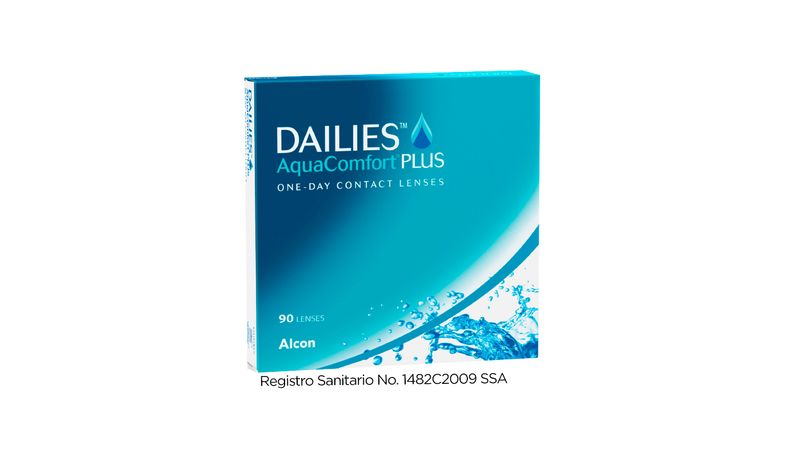 Lentes De Contacto Dailies Aqua Comfort Plus 90 Pack Devlyn