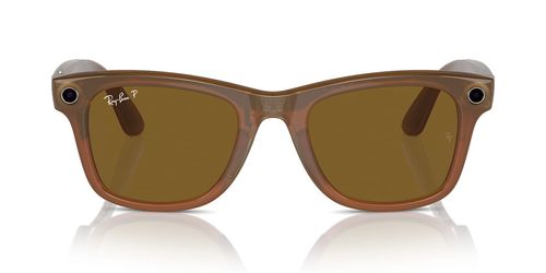 Ray-Ban Meta Plano Solar Café