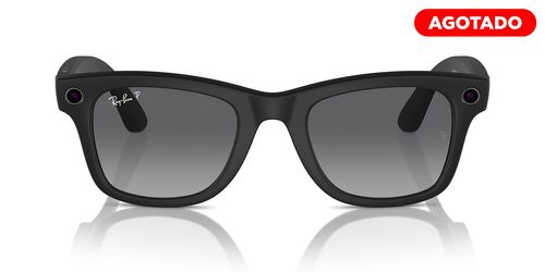 Ray-Ban Meta Wayfarer Polarizado Gris 50mm