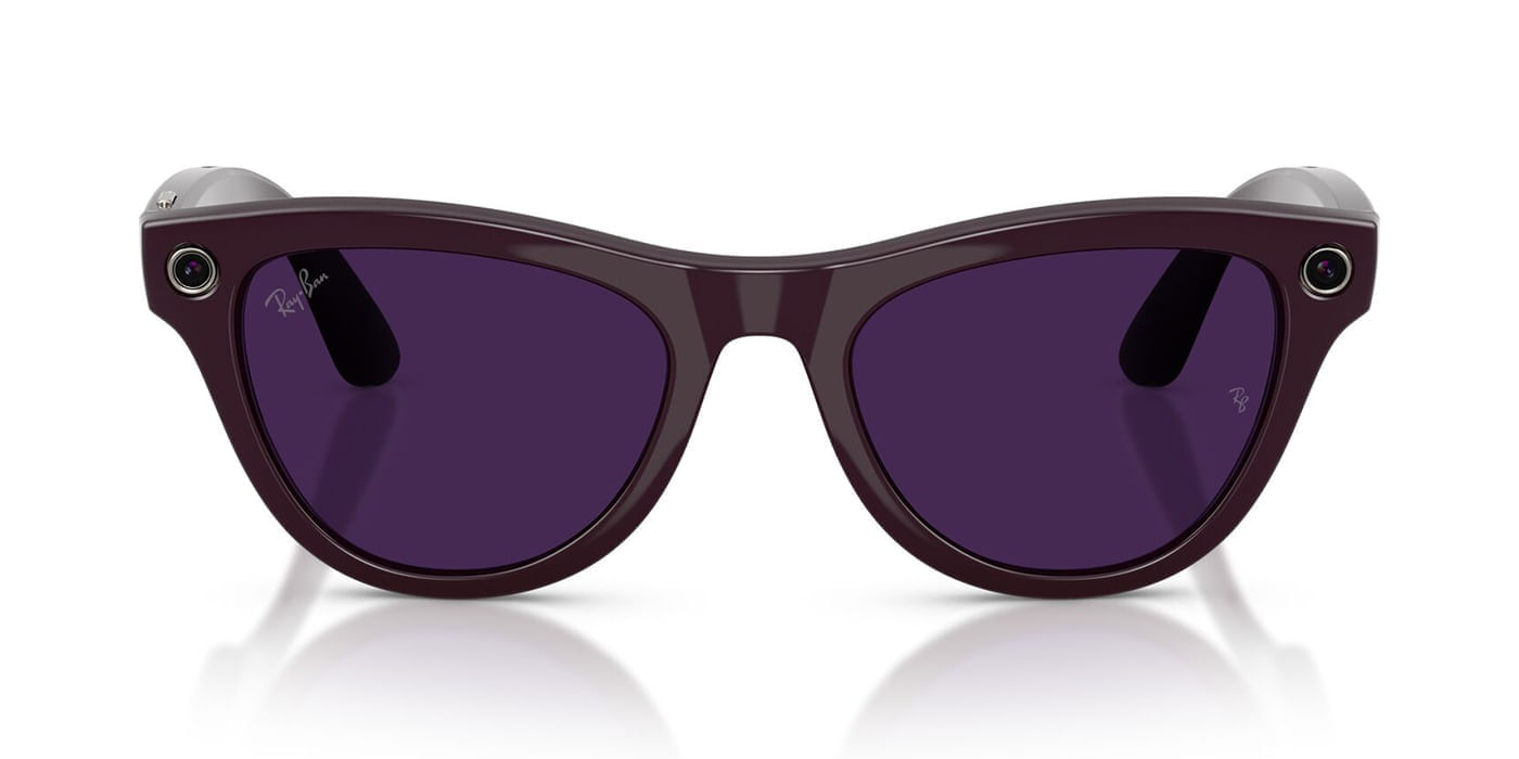 Lente Oftálmico Unisex Ray-Ban Meta 0RW4014 Lila