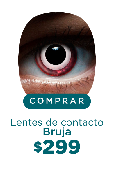 Imagen del ojo de una persona que lleva puesto un lente de contacto de color en tono azul