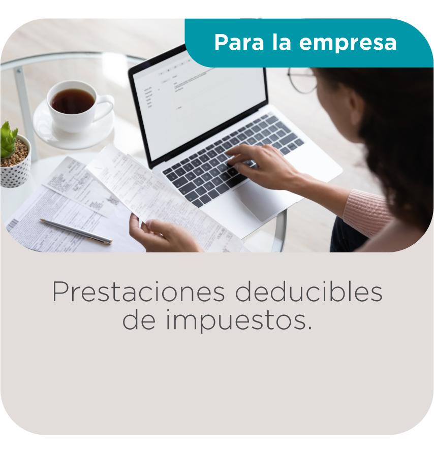para la empresa
