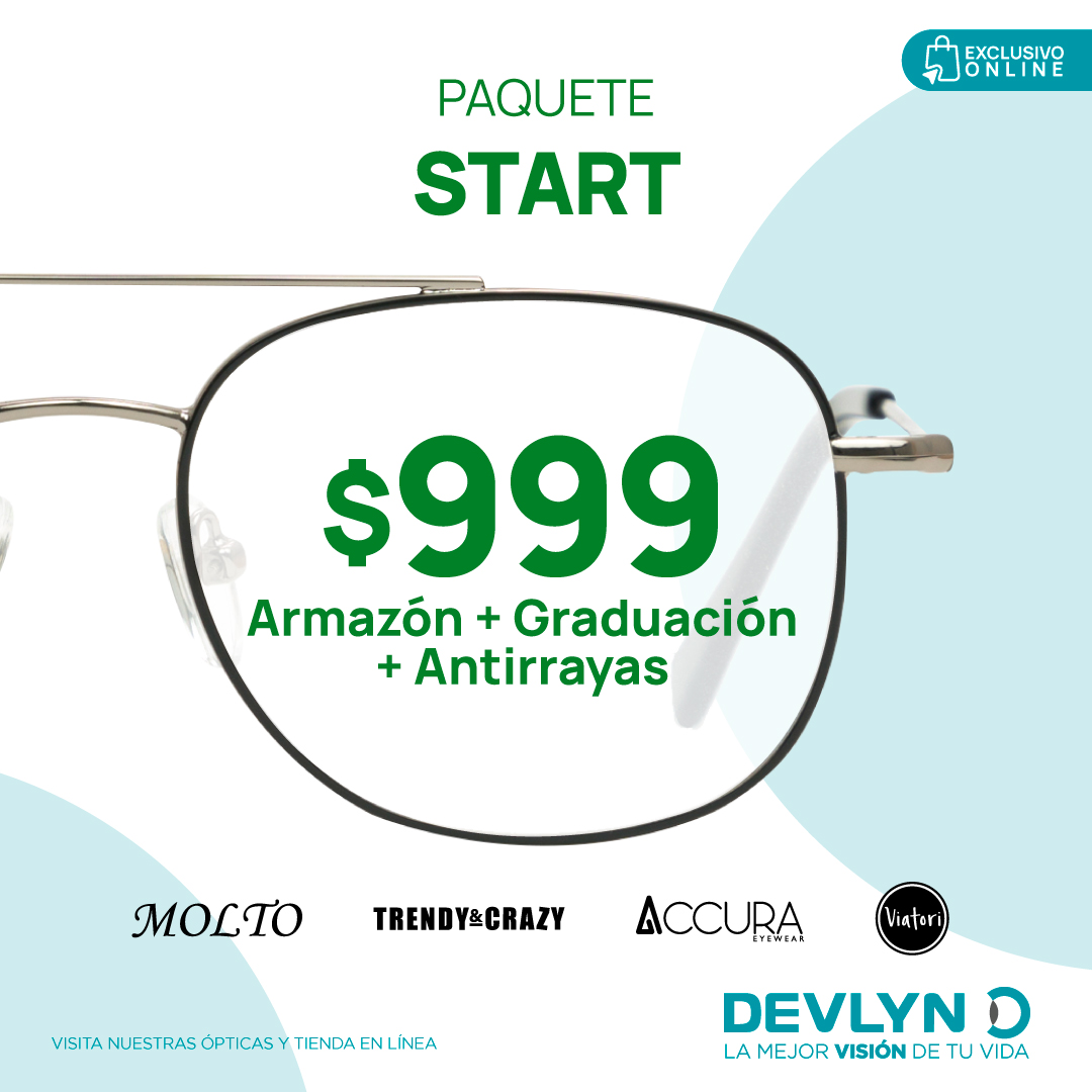 Paquete Start desde $999.00 MXN